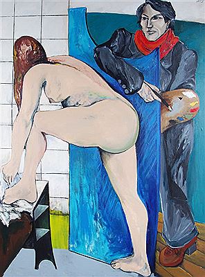 "EL PINTOR Y LA MODELO". by Julio Martinez Howard - Auction record, sale price, and art valuation. Compare with similar artists and explore comparable artworks.