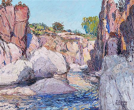 "LOS CAJONES - ATARDECER" by Jose Roig - Auction record, sale price, and art valuation. Compare with similar artists and explore comparable artworks.