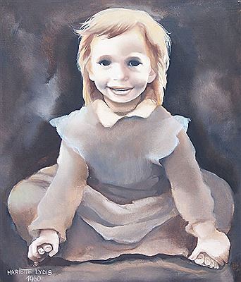 PETIT FILLE ASSISE