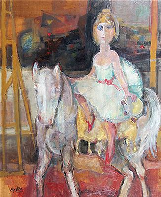 "PETITE ECUYERE" by Luis Mastro - Auction record, sale price, and art valuation. Compare with similar artists and explore comparable artworks.