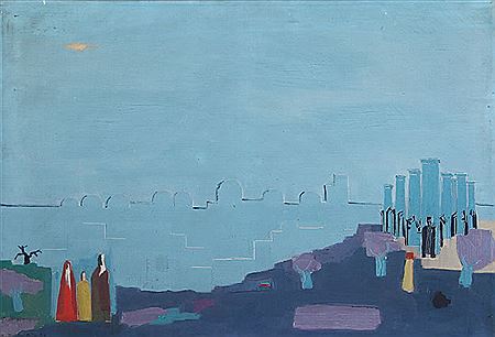 PAISAJE DE ORIENTE by Juan Ballester Pena - Auction record, sale price, and art valuation. Compare with similar artists and explore comparable artworks.