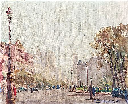 PASEO COLON E HIPOLITO YRIGOYEN by David Heynemann - Auction record, sale price, and art valuation. Compare with similar artists and explore comparable artworks.