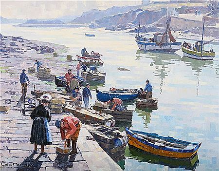 Sample artwork by Leo Pernes (1912 - 1960), known for painting - View similar artists and auction records