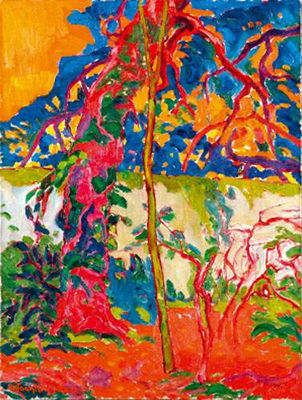 L'arbre au bord du Lac