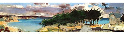 VUE DE LA COTE EN BRETAGNE by Michel Rodde - Auction record, sale price, and art valuation. Compare with similar artists and explore comparable artworks.