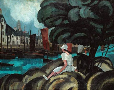 FEMME ASSISE DEVANT LE PORT, 1921 by Jean Émile Laboureur - Auction record, sale price, and art valuation. Compare with similar artists and explore comparable artworks.
