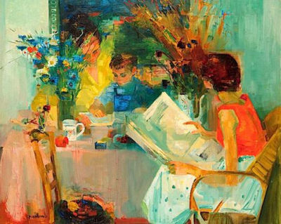 Sample artwork by Paul Collomb (1921 - 2010), known for painting - View similar artists and auction records