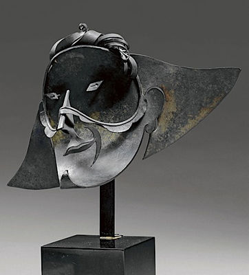 MASQUE D'ARLEQUIN SOURIANT III