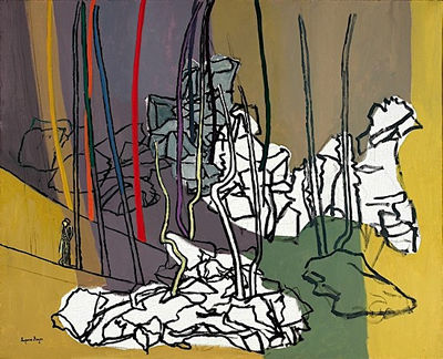 LE CHAOS DE ROCAILLE by Suzanne Roger - Auction record, sale price, and art valuation. Compare with similar artists and explore comparable artworks.