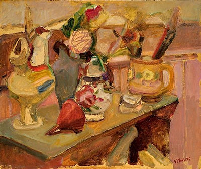 NATURE MORTE AUX FAÏENCES
