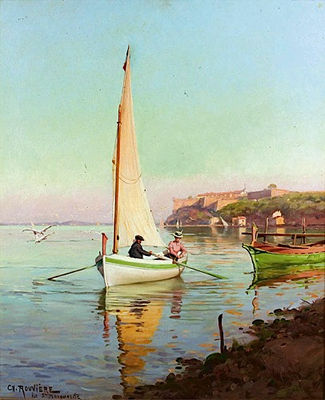 Sample artwork by Charles Claude Etienne Rouviere (1866 - 1924), known for painting - View similar artists and auction records