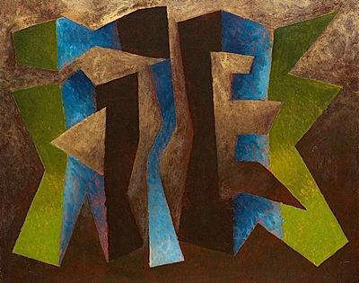 COMPOSIZIONE, FONDO BRUNO by Léon Gishia - Auction record, sale price, and art valuation. Compare with similar artists and explore comparable artworks.