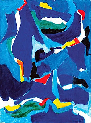 COMPOSITION BLEUE