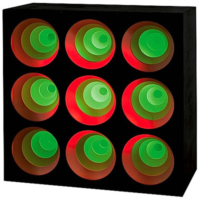 ESPACES CHROMATIQES, 9 CERCLES, I
