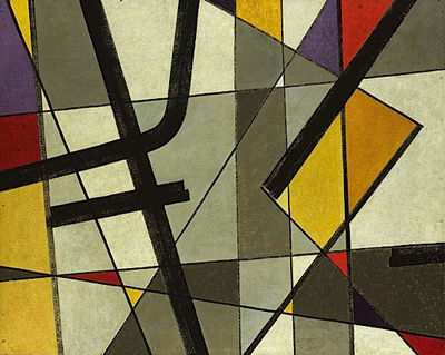COMPOSITION by Jean Leppien - Auction record, sale price, and art valuation. Compare with similar artists and explore comparable artworks.