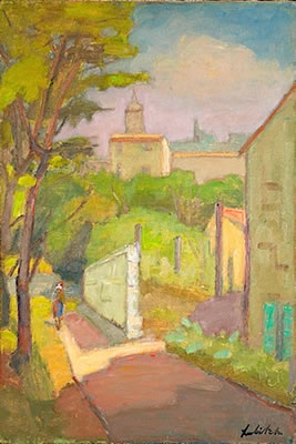 PAYSAGE D'EGALYERES, CIRCA 1940