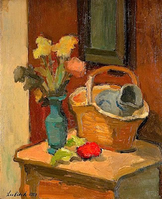 NATURE MORTE, 1929 by Ossip Lubitch - Auction record, sale price, and art valuation. Compare with similar artists and explore comparable artworks.