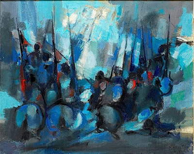 LES CAVALIERS BLEUS, 1963
