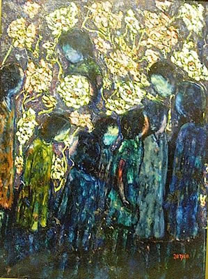 BOUQUET DE FLEURS, CIRCA 1940