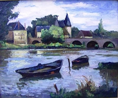 PAYSAGE DE BORDS DE RIVIERE