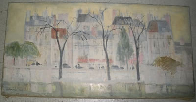 VUE DE PARIS, 1973 by Vladimir Bobermann - Auction record, sale price, and art valuation. Compare with similar artists and explore comparable artworks.