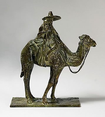 Sample artwork by Honore Sausse (1891 - 1936), known for sculpture, monuments, portraits, oriental motif - View similar artists and auction records