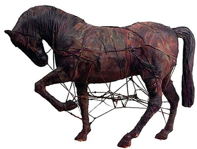 Sample artwork by Hossein Khosrojerdi (Born 1957), known for sculpture - View similar artists and auction records