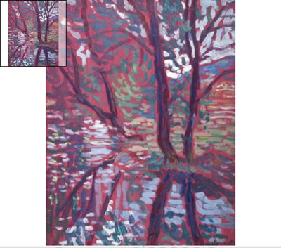 PAYSAGE A LA RIVIERE