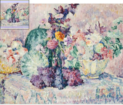NATURE MORTE AUX PASTEQUES