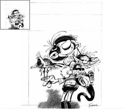 GASTON LAGAFFE and LE CAS LAGAFFE (2)