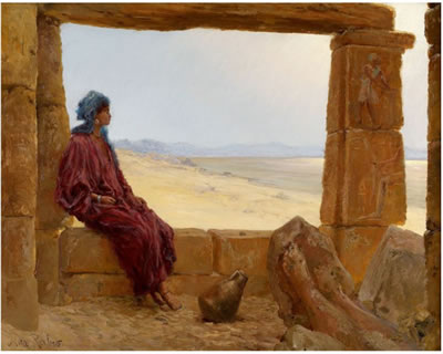 LE REPOS DANS LES RUINES