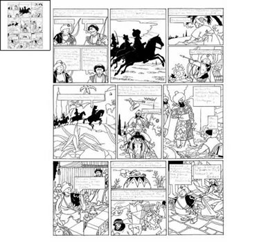 Sample artwork by Jacques Laudy (1907 - 1993), known for comics - View similar artists and auction records