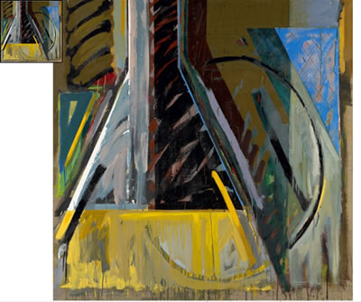 INTERIEURS-PEINTURE N°28 by Gerard Titus-Carmel - Auction record, sale price, and art valuation. Compare with similar artists and explore comparable artworks.