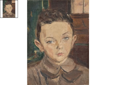PORTRAIT DE DAVID SREDNICKI, VILNA 1927