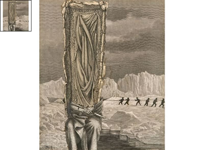 LES JEUX DANS LE PAYSAGE DE GLACE, 1938