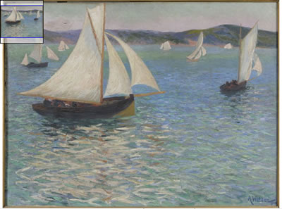 SCENE DE REGATE, 1900 by Andre Wilder - Auction record, sale price, and art valuation. Compare with similar artists and explore comparable artworks.