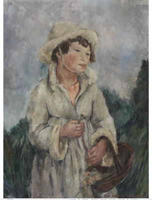 PORTRAIT D' ANNE-MARIE, 1926 by Luc-Albert Moreau - Auction record, sale price, and art valuation. Compare with similar artists and explore comparable artworks.