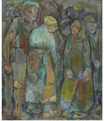 Sample artwork by David Malkin (1910 - 2002), known for painting - View similar artists and auction records