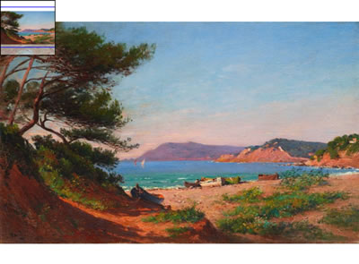 La crique ensoleillée by François Nardi - Auction record, sale price, and art valuation. Compare with similar artists and explore comparable artworks.