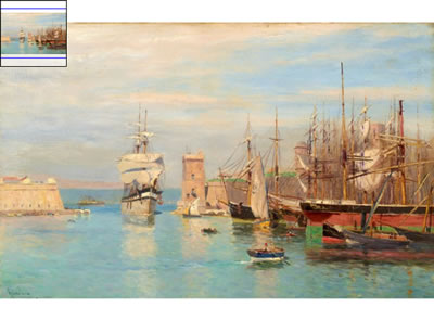 LE PORT DE MARSEILLE by Johannes Martin Grimelund - Auction record, sale price, and art valuation. Compare with similar artists and explore comparable artworks.