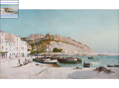 Sample artwork by Luc Raphael Ponson (1835 - 1904), known for painting - View similar artists and auction records