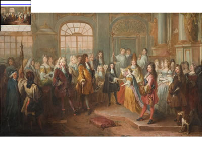 Le mariage de Louis de France, duc de Bourgogne et de Marie-Adélaïde de Savoie, le 7 décembre 1697