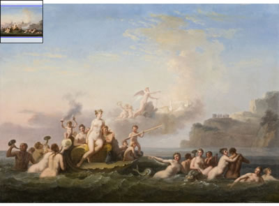 Vénus traversant les mers