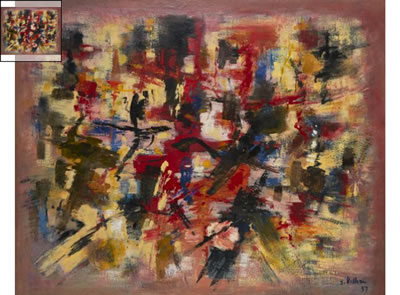 L'ARBRE A FEU, (CAGNES SUR MER) by Jean Dominique Villeri - Auction record, sale price, and art valuation. Compare with similar artists and explore comparable artworks.