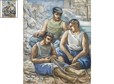 LES PECHEURS by Serge Fotinsky - Auction record, sale price, and art valuation. Compare with similar artists and explore comparable artworks.