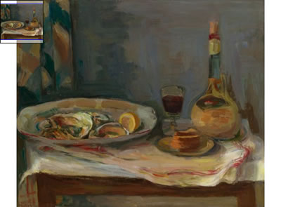 NATURE MORTE A LA FIASQUE DE CHIANTI