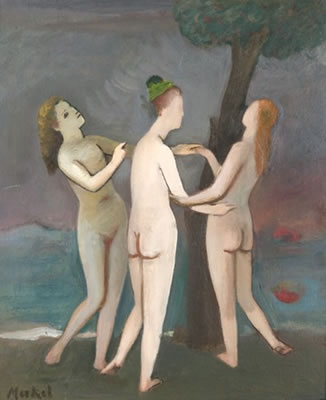 LOTH ET SES FILLES by Georg Merkel - Auction record, sale price, and art valuation. Compare with similar artists and explore comparable artworks.