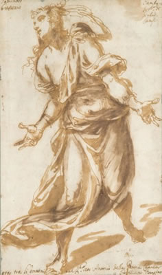 Recto : Etude de figure drapée ; Verso : Deux études d'hommes nus tombant by Francesco Maffei - Auction record, sale price, and art valuation. Compare with similar artists and explore comparable artworks.