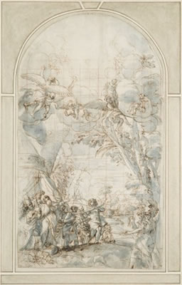 La grappe miraculeuse du pays de Canaan by Giacinto Calandrucci - Auction record, sale price, and art valuation. Compare with similar artists and explore comparable artworks.