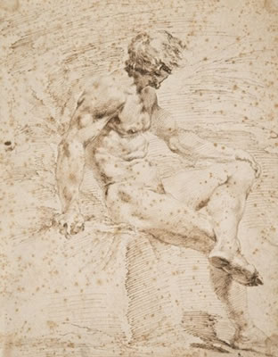 Académie d'homme assis by Stefano Della Bella - Auction record, sale price, and art valuation. Compare with similar artists and explore comparable artworks.